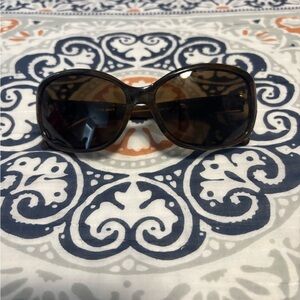 Kate Spade Brown Sunglasses Wraparound Design